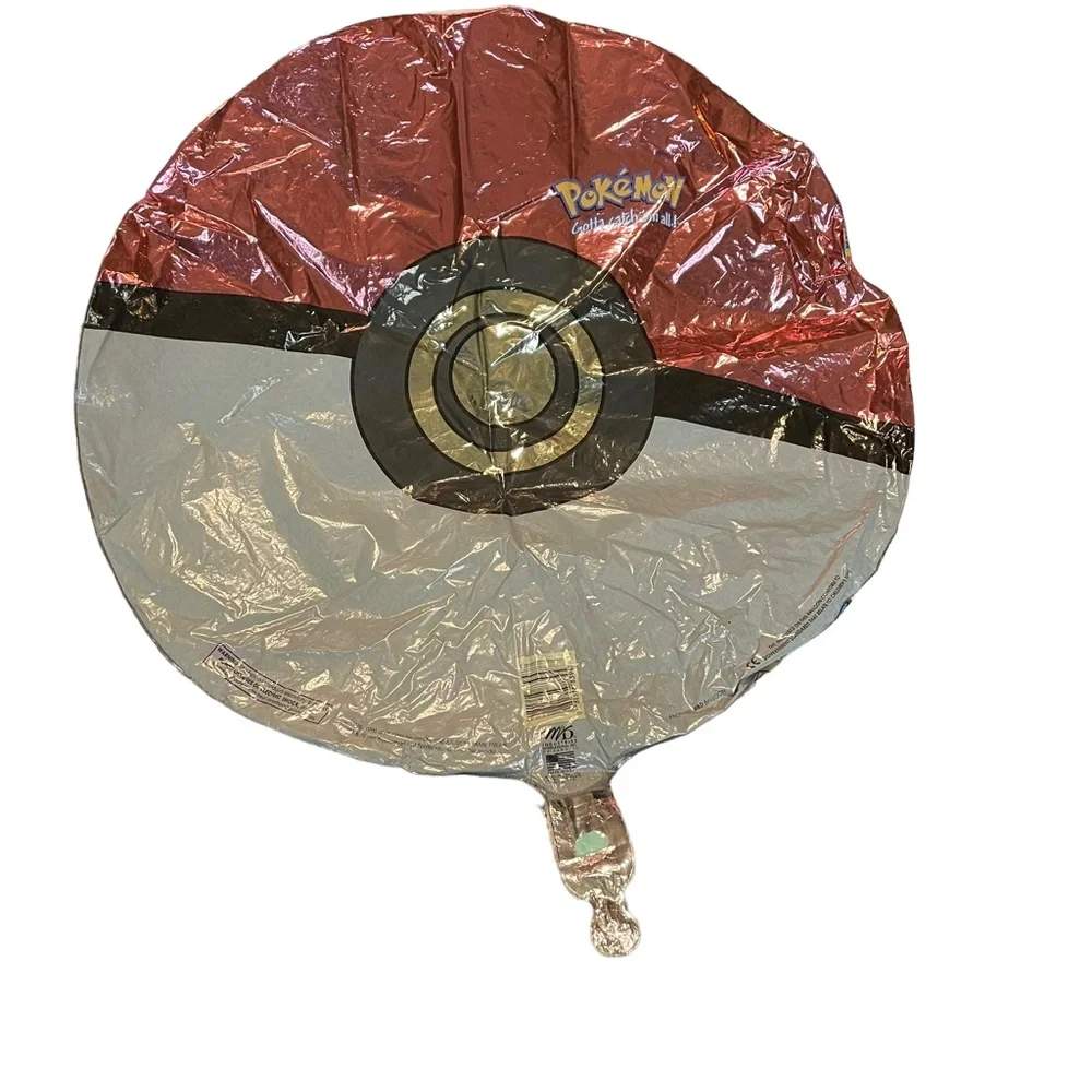 Vintage Pokémon Birthday Balloon Mylar Foil Deadstock Never Used Brand New 1999